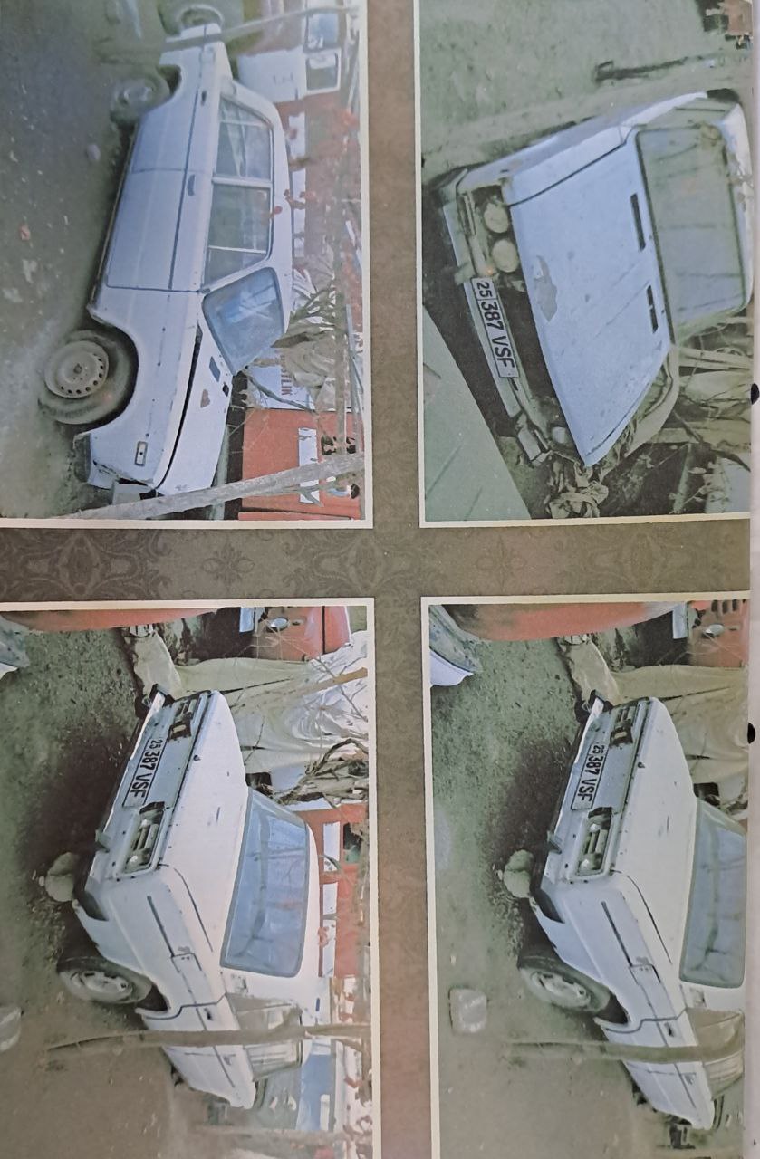VAZ-2106 русумли,  давлат рақами 25/387 VSF